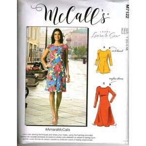 McCall's M7122 Misses XS to M Tunic, Dresses and Leggings Uncut Sewing Pattern